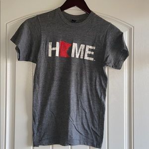 Grey Minnesota T-shirt